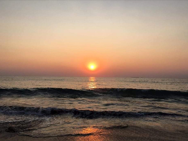 アンダマン海に沈む夕日